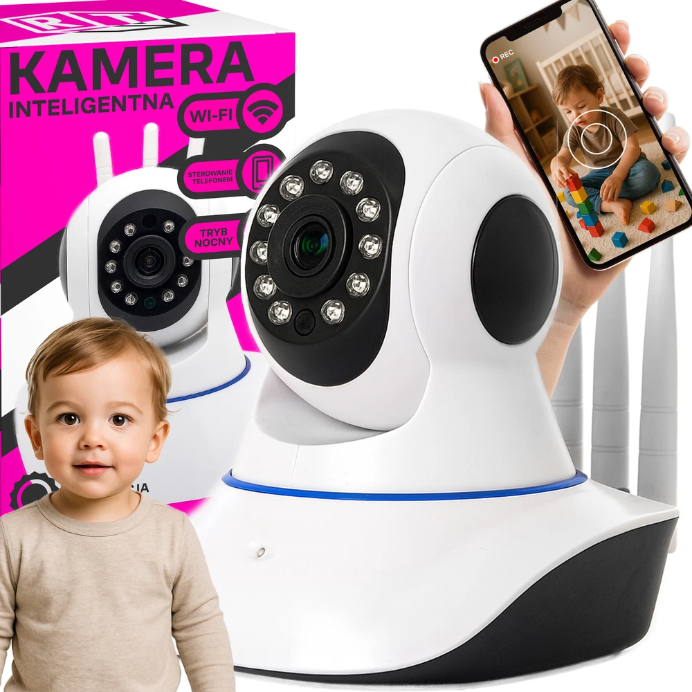 Išmani kūdikio stebėjimo kamera HomeVista 360