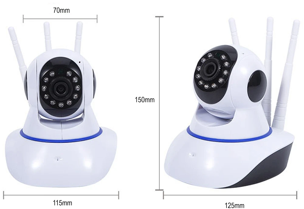 Išmani kūdikio stebėjimo kamera HomeVista 360