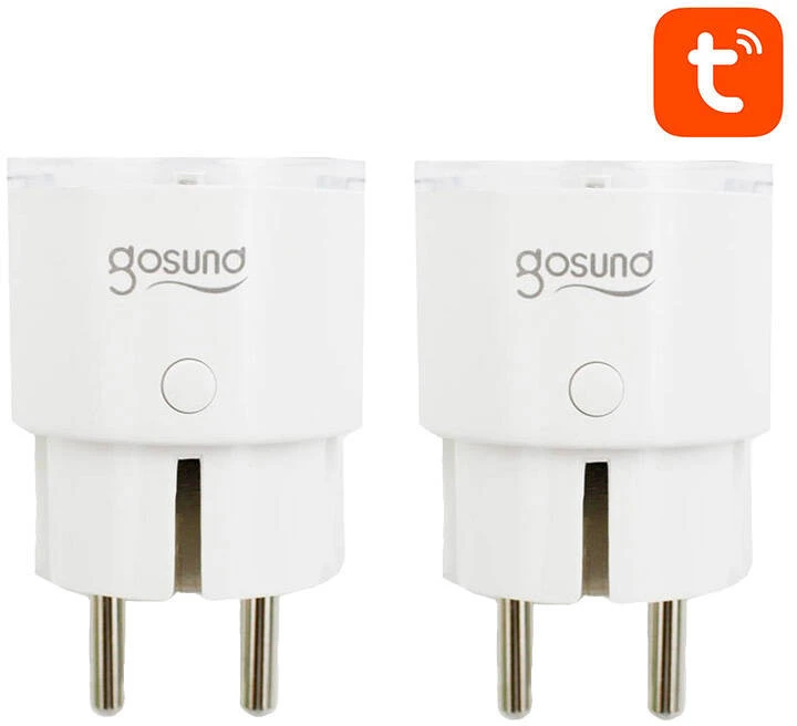 Išmanusis kištukas WiFi Gosund SP111 3680W 16A, Tuya 2 pakuotės