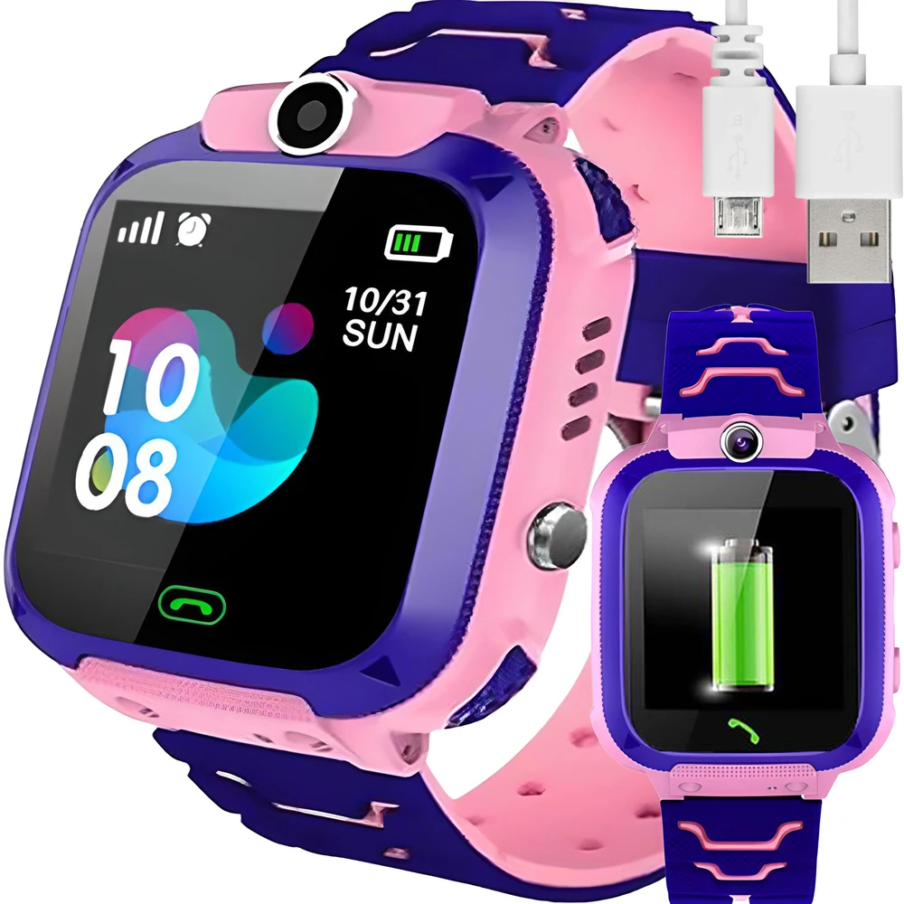 Retoo Išmanusis laikrodis q12 / smartwatch q12 rožinis