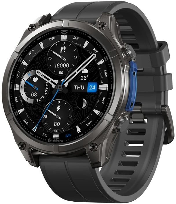 Išmanusis laikrodis Zeblaze Vibe 8 Abyss (Juodas)