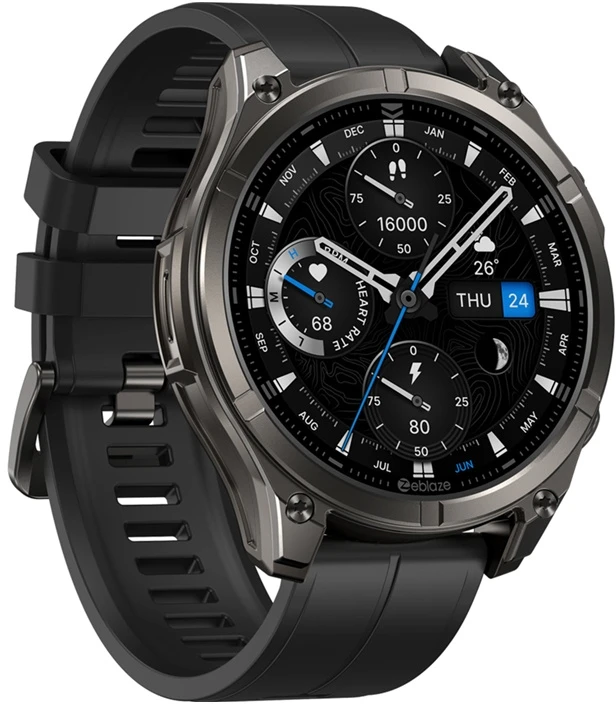 Išmanusis laikrodis Zeblaze Vibe 8 Abyss (Juodas)