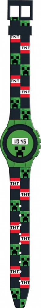 Kids Licensing Minecraft Led laikrodis