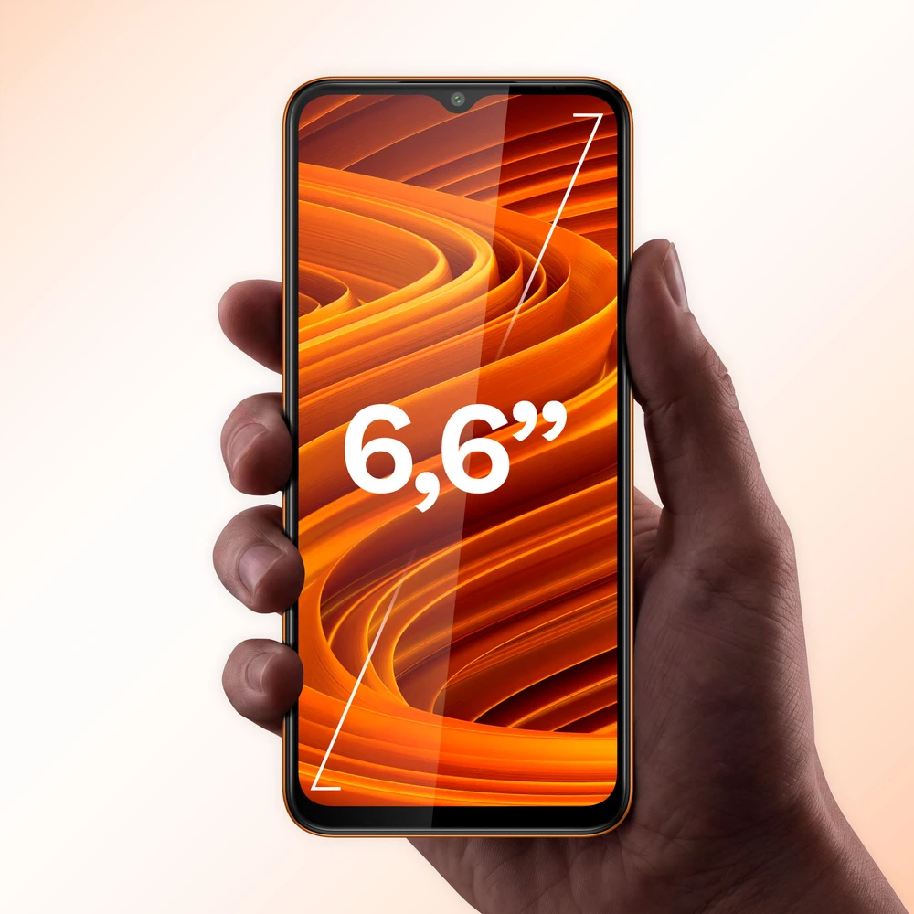 Išmanusis telefonas Kruger & Matz FLOW 12 oranžinis
