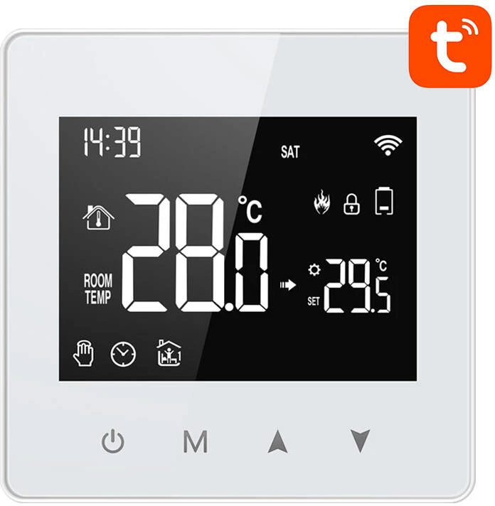 Išmanusis termostatas Avatto ZWT198 ZigBee TUYA