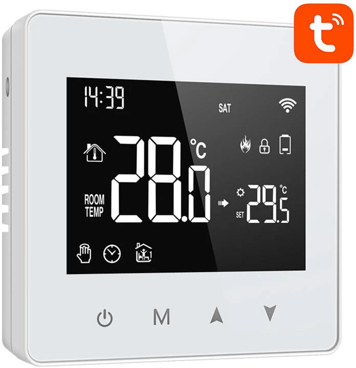 Išmanusis termostatas Avatto ZWT198 ZigBee TUYA