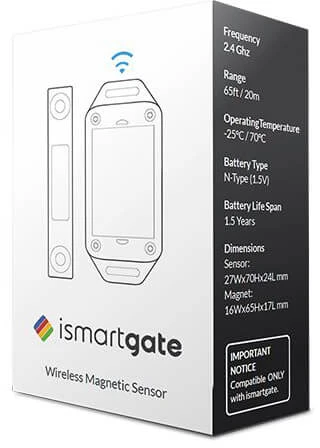 „iSmartgate“ – belaidžiai magnetinio jutiklio garažo vartai
