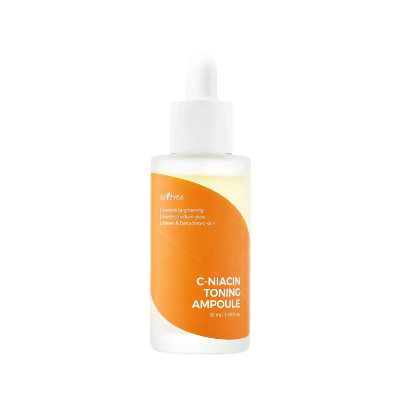 Isntree C-Niacin Toning Ampoule skaistinantis veido serumas, 50 ml