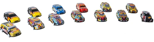 Iso Trade Žaisliniai automobiliai, 50 vnt.