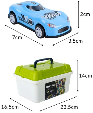 Iso Trade Žaisliniai automobiliai, 50 vnt.