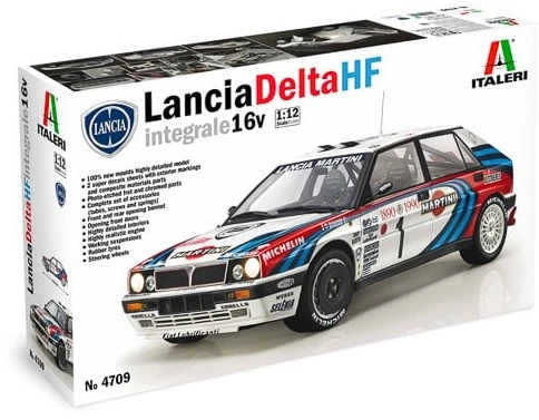 Italeri Lancia Delta HF Integrale 16v 1/12 plastikinis surinkimo rinkinys 4709