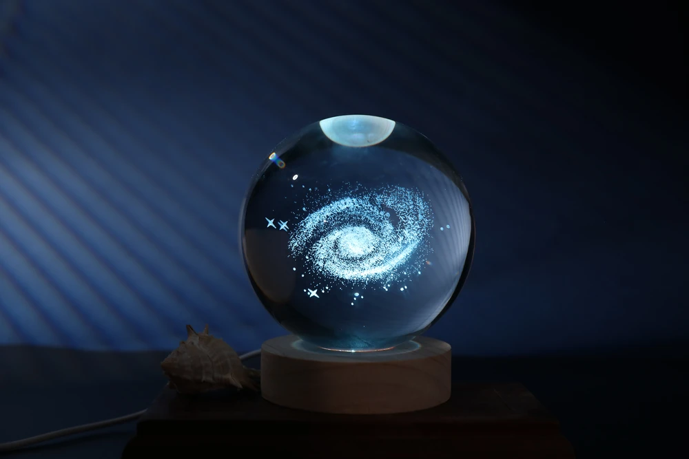 iTotal - Krištolinis Rutulys Šviestuvas - Galaxy - Didelis