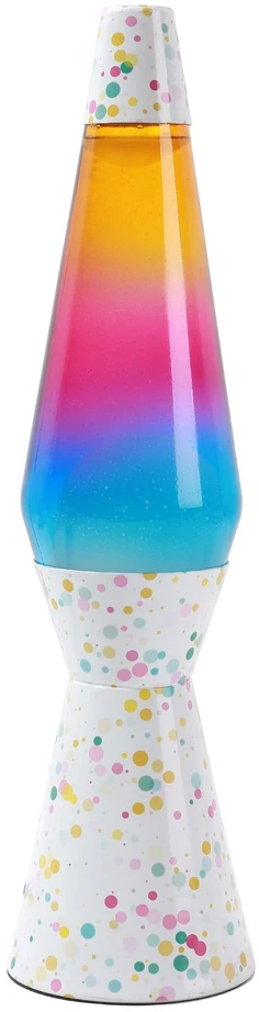 Lava Lempa Itotal 36 cm BUBBLES AW24, rožinė