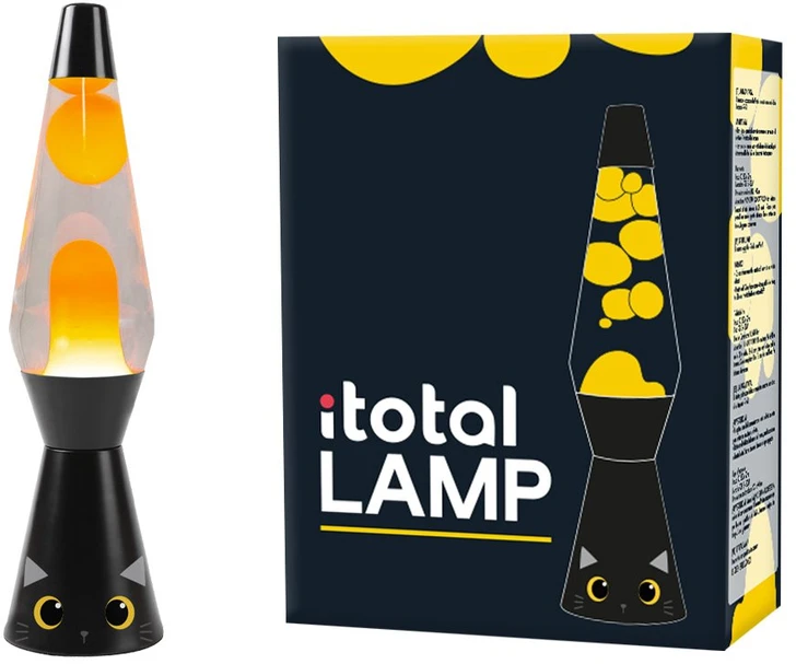 iTotal - Lavos lempa 36 cm - Juoda katė (XL2711)
