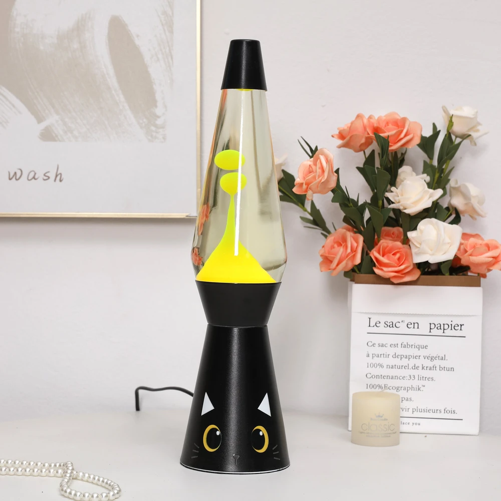 iTotal - Lavos lempa 36 cm - Juoda katė (XL2711)