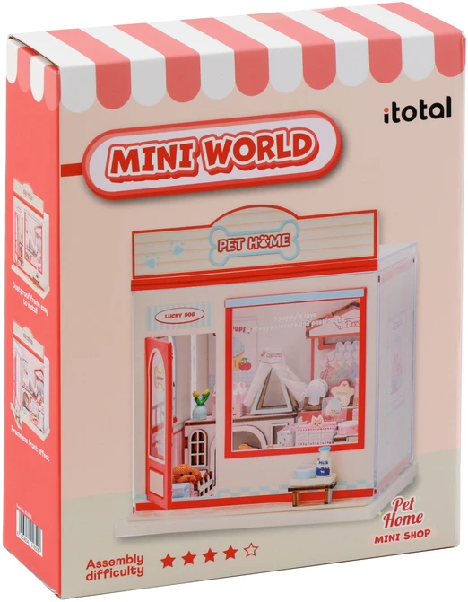 iTotal - Mini pasaulis: Naminių gyvūnėlių namai (XL3516)