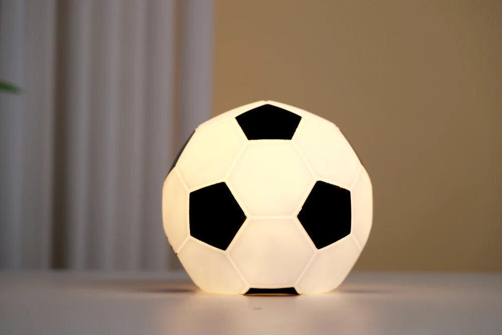 iTotal - Naktinė lemputė - Futbolas - 18 × 15 × 12,5 cm
