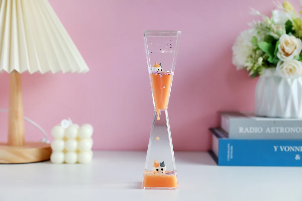 iTotal - Skystas smėlio laikrodžio katinas – apelsinų skonio (5 min.) (XL2908)