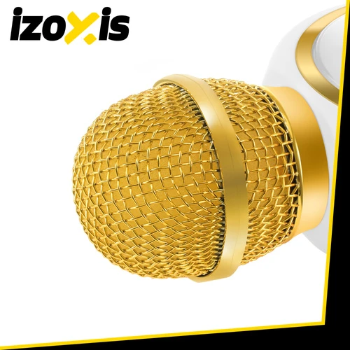Izoxis 27047 belaidis karaoke mikrofonas Baltas