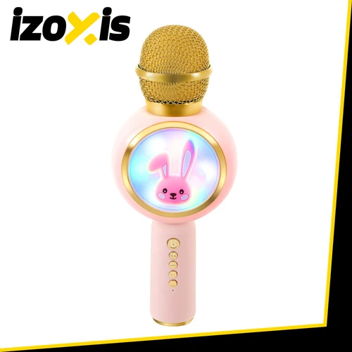 Izoxis 27048 Rožinė Wireless Karaoke Microphone