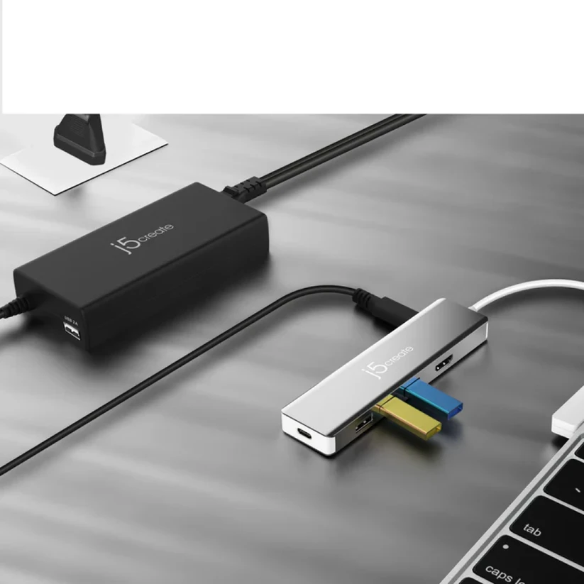 J5 Create J5create – 100 W PD USB-C Super įkroviklis – ES