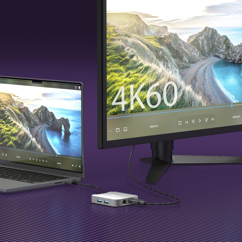 J5create – 4K60 Elite USB-C kelioninis adapteris