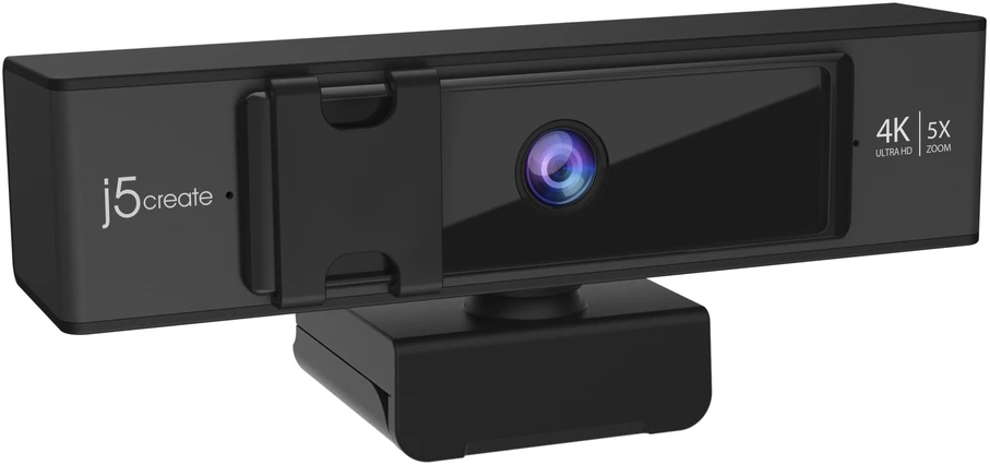 J5create – USB 4K Ultra HD internetinė kamera su 5 kartų skaitmeniniu priartinimu ir nuotolinio valdymo pultu
