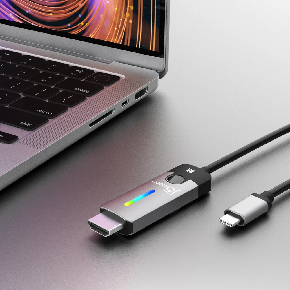 J5create – USB-C į HDMI 2.1 8K kabelis