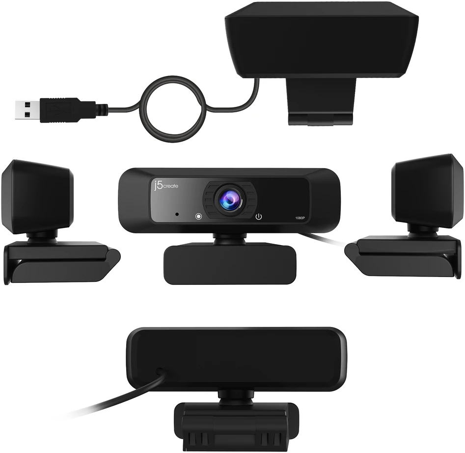 J5 Create USB HD internetinė kamera su 360 laipsnių sukimosi funkcija -