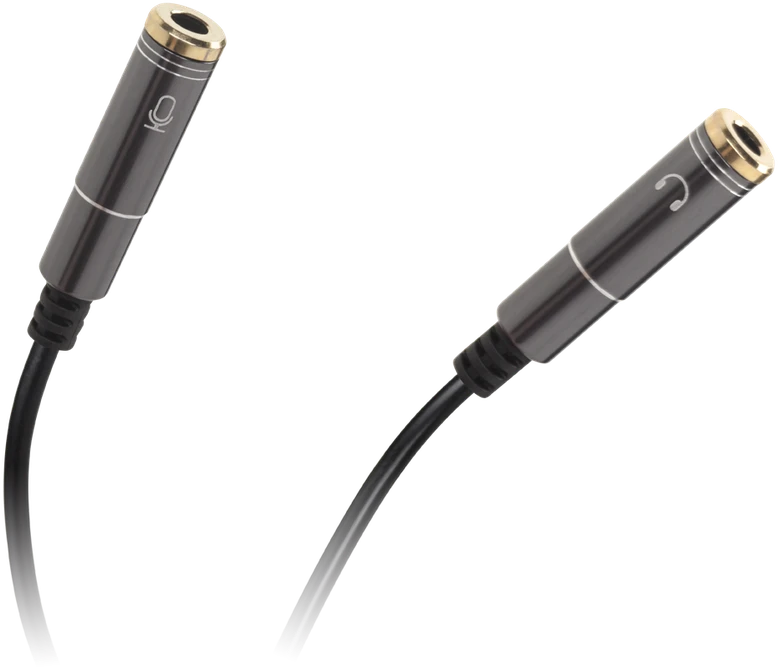 LP Oem Adapteris 2xAUX - AUX 3.5mm 0.2m