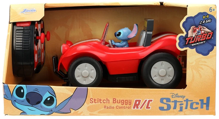 Jada - Disney Stitch - Radijo bangomis valdomas vežimėlis (9336369314R00)