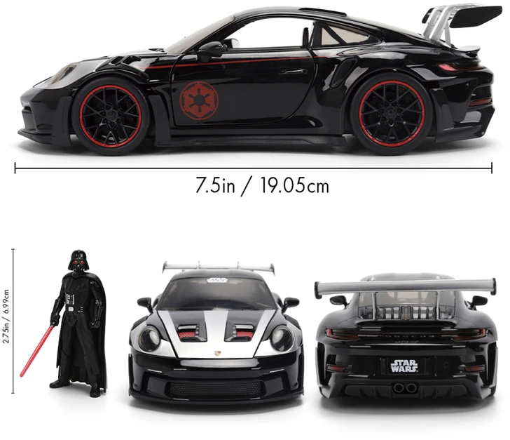 Jada - Žvaigždžių karai - Darth Vader Porsche 911 (9336477314R00)