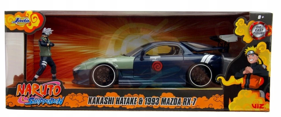 Jada,Naruto Jada – Naruto 1995 Mazda RX-7 1:24, 20cm (253255055)