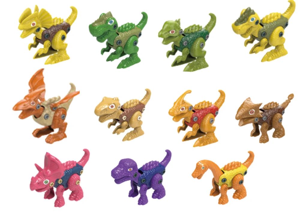 Dinozaurų kiaušinių rinkinys Lean Toys, 12 vnt.