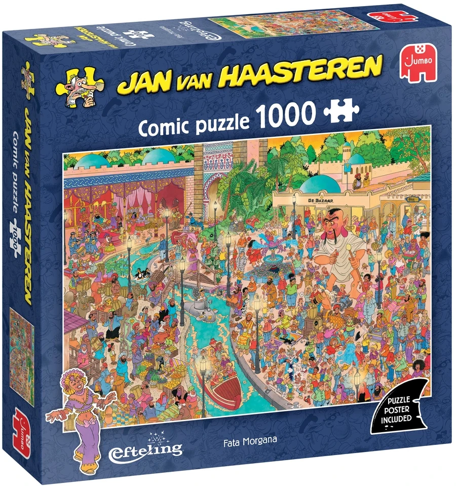 Dėlionė Jan Van Haasteren Janas van Haasterenas – Efteling Fata Morgana (1000 vnt.) (1110100038)