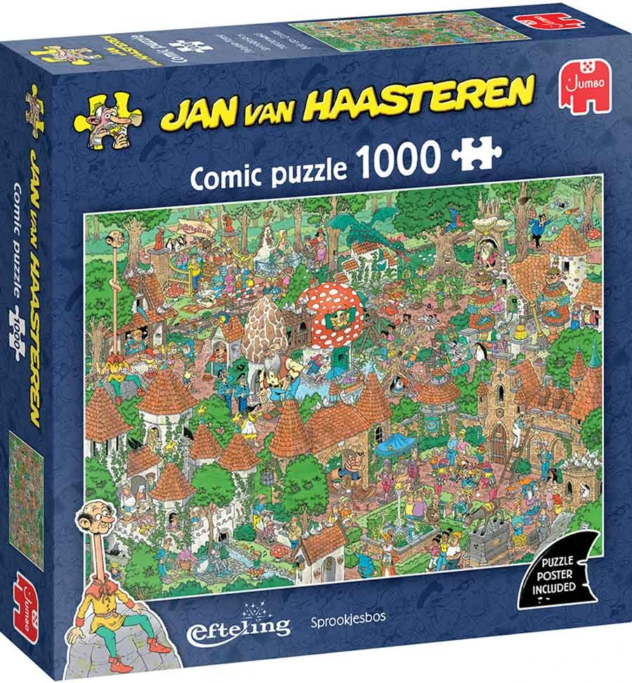 Dėlionė Jan Van Haasteren – Pasakų miškas (1000 vnt.) (1110100608)