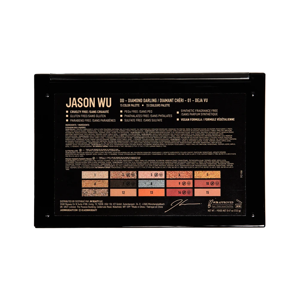 Jason Wu Beauty - Diamond Darling „Deja Vu“ akių šešėlių paletė