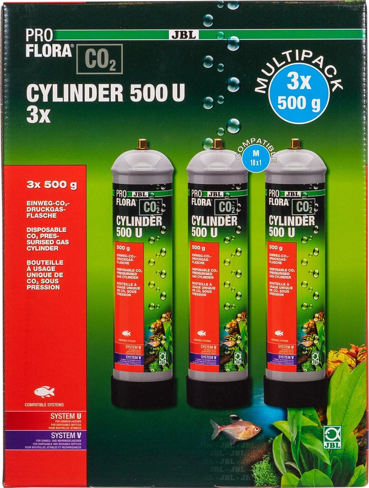 JBL Aqua JBL Proflora 500 u X3 CO2 balionas (141.8166)