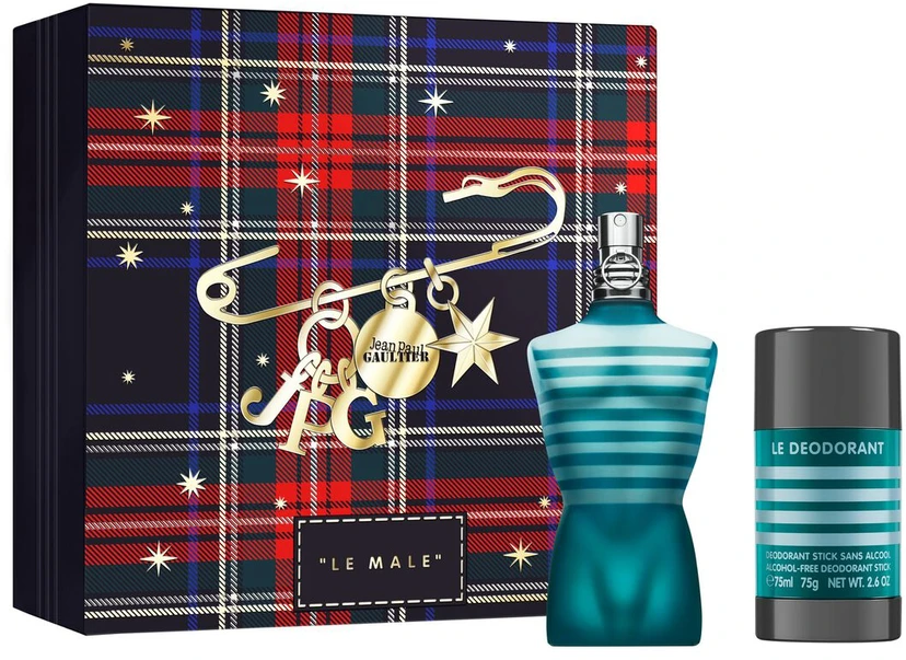 Jean Paul Gaultier Le Male EDT 75 ml + dezodorantas-stiklinis rinkinys