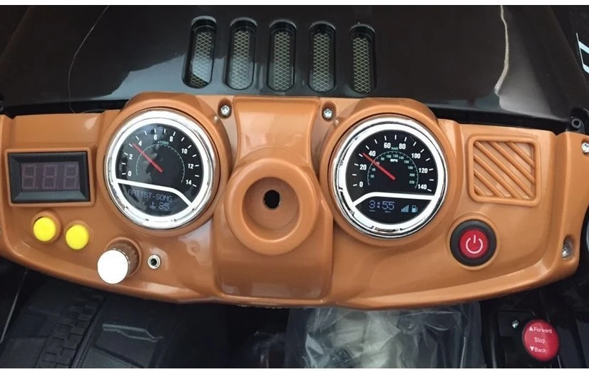 Lean Cars Elektromobilis vaikams Jeep JJ245, juodas