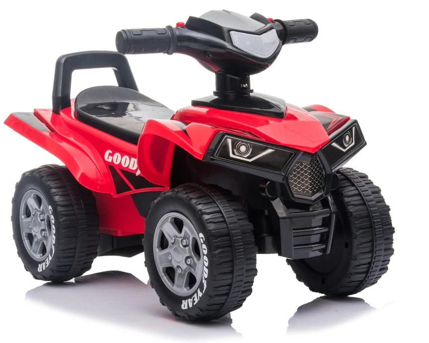 Lean Cars Vaikiškas keturratis su šviesomis ir garsais 551-G, raudonas