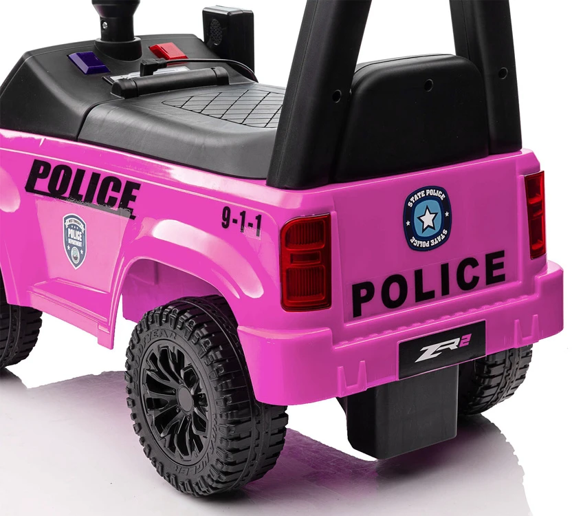 Lean Cars Stumdoma mašina vaikams Lean Toys su garso ir šviesos efektais, rožinė