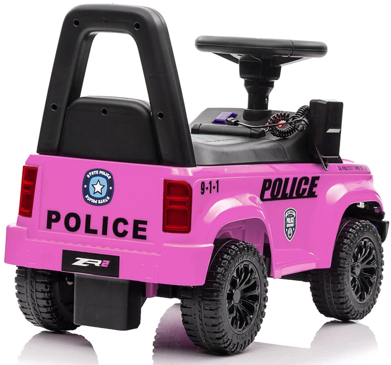 Lean Cars Stumdoma mašina vaikams Lean Toys su garso ir šviesos efektais, rožinė