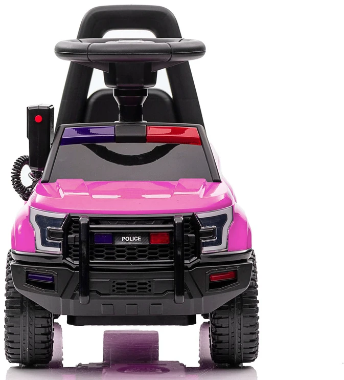 Lean Cars Stumdoma mašina vaikams Lean Toys su garso ir šviesos efektais, rožinė