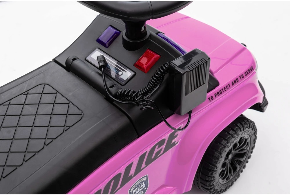 Lean Cars Stumdoma mašina vaikams Lean Toys su garso ir šviesos efektais, rožinė