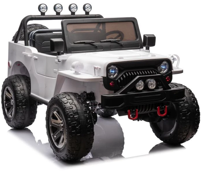 Lean Cars Akumuliatorinis automobilis vaikams Star JH-102, baltos spalvos