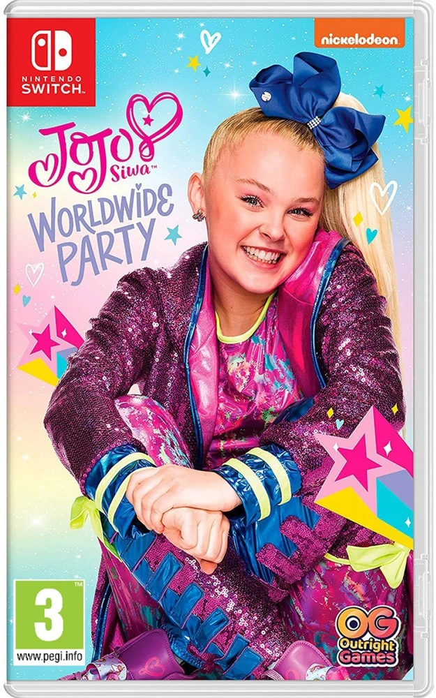 JoJo Siwa: pasaulinis vakarėlis – „Nintendo Switch“.