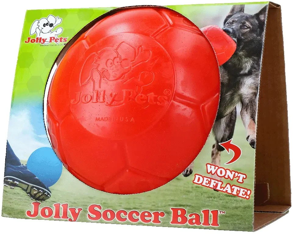 „Jolly Pets“ – „Jolly“ futbolo kamuolys – oranžinis – L (20 cm)
