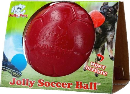 „Jolly Pets“ – „Jolly“ futbolo kamuolys – raudonas – S (15 cm)