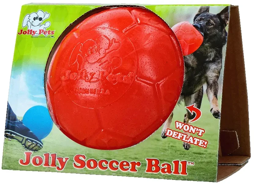 „Jolly Pets“ – „Jolly“ futbolo kamuolys – oranžinis – S (15 cm)